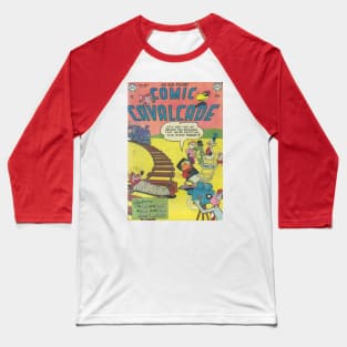 Comic Cavalcade Baseball T-Shirt